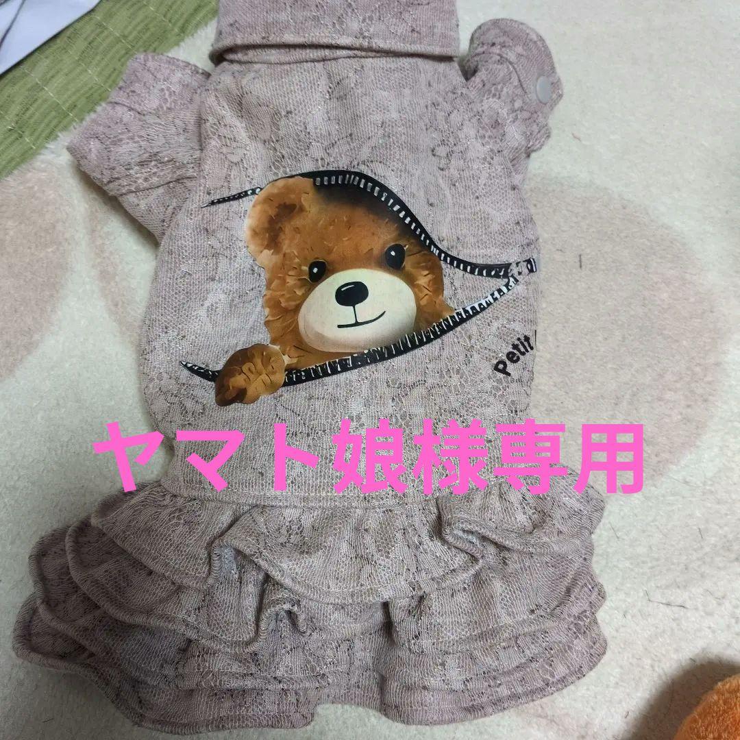 ヤマト娘　バックプリントプリント犬服