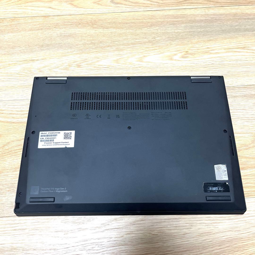 Windowsノート本体 Thinkpad X13 Yoga gen3 i5 1235U 16GB 256
