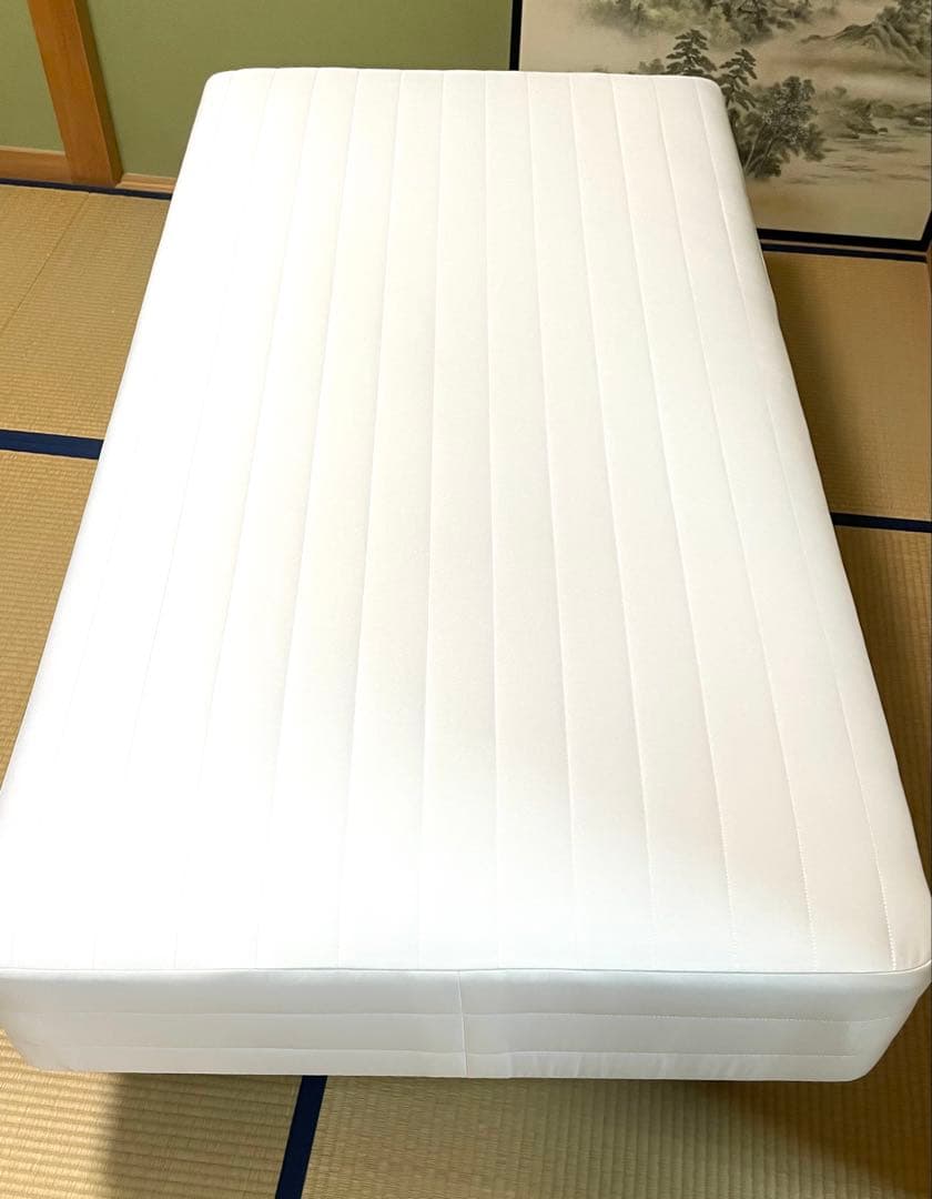 無印　無印良品　MUJI シングルベッド　脚付マットレス