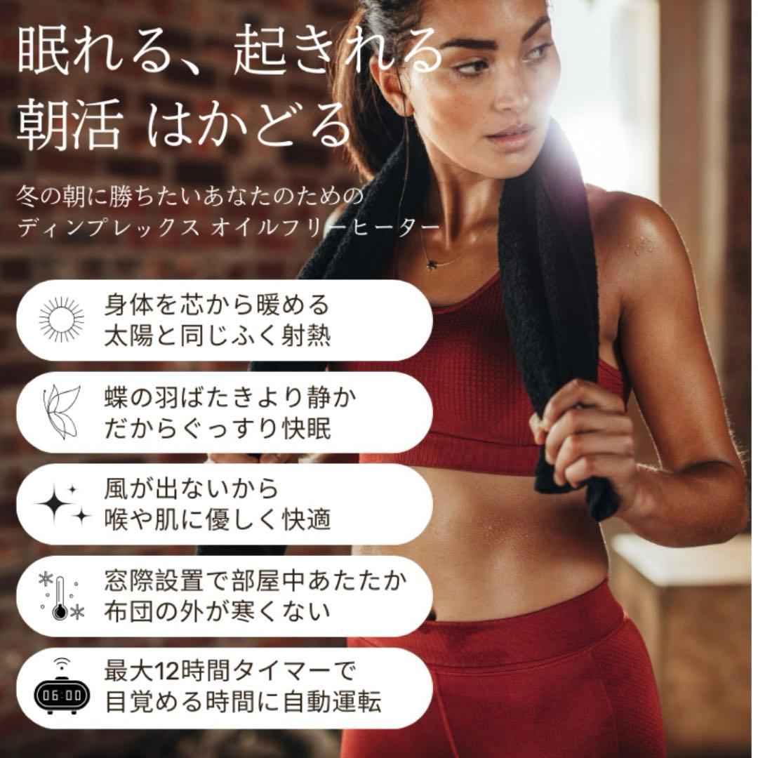 Dimplex オイルレスヒーター FUT B05 (黒)