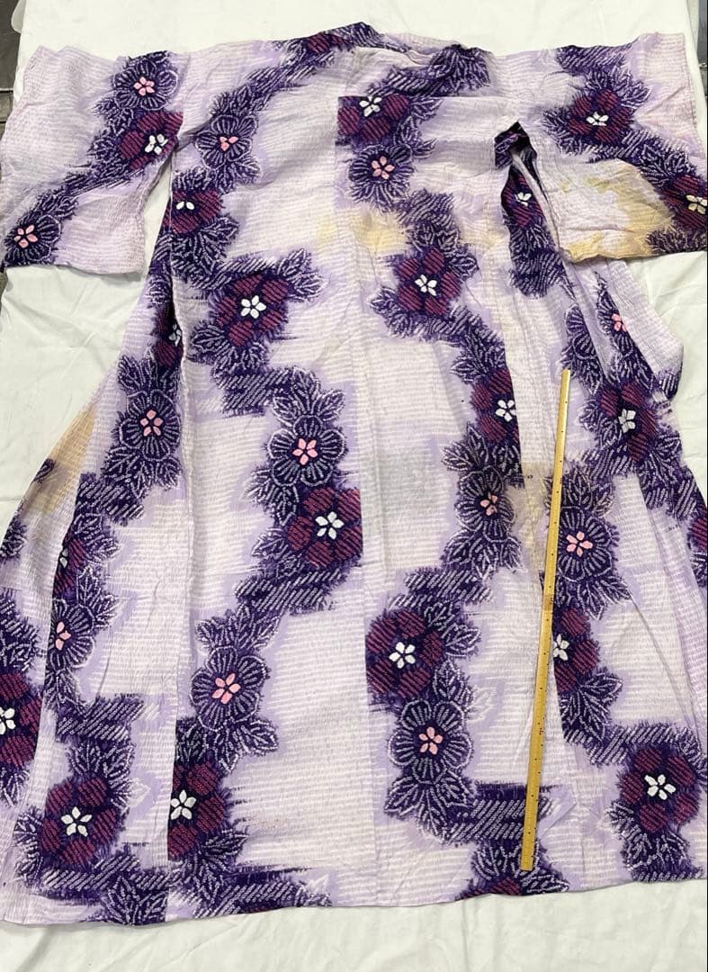 7 0 絞り浴衣 リメイク用