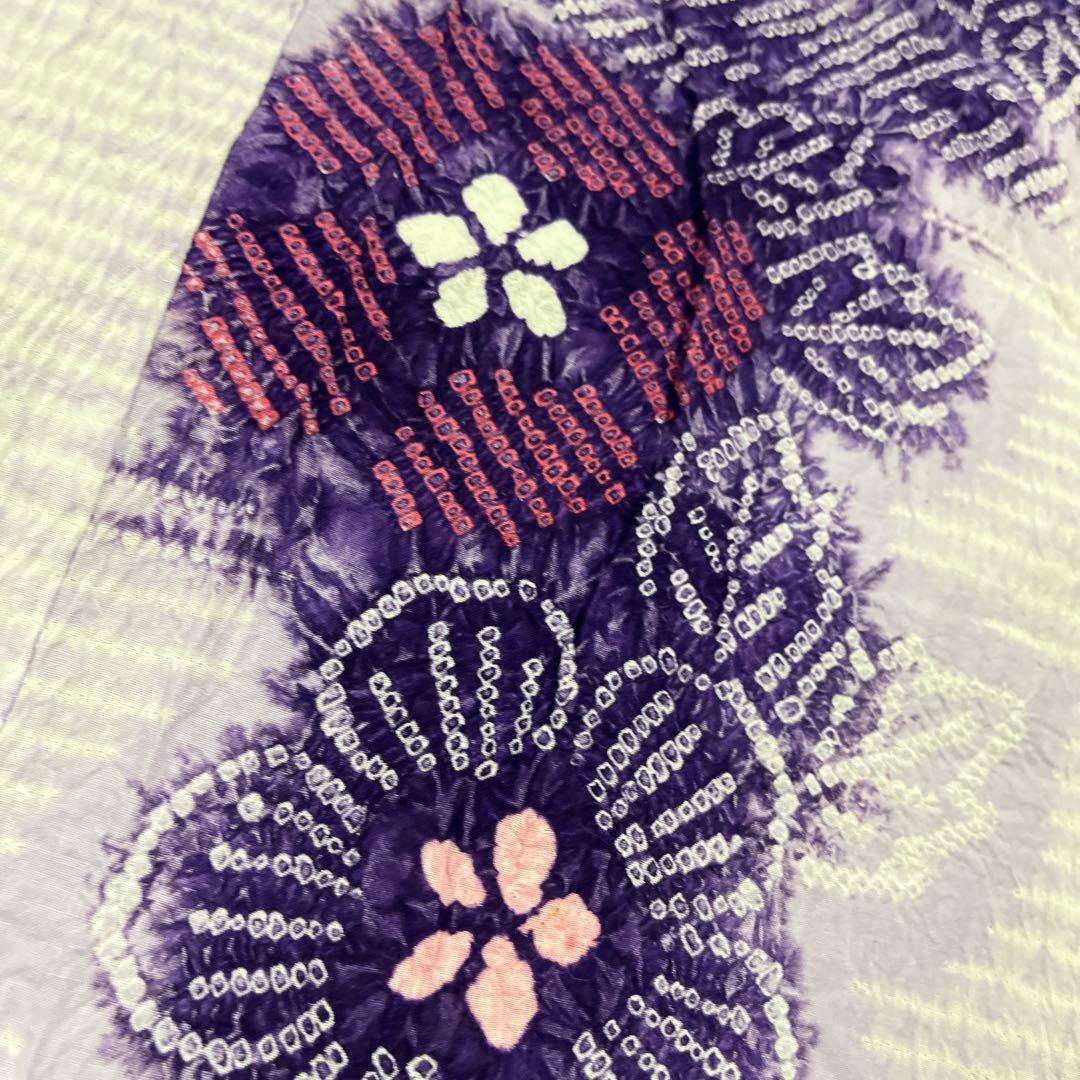 7 0 絞り浴衣 リメイク用