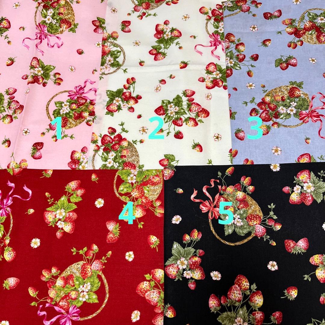 ご確認用　バスケットいちご　　カフェマット