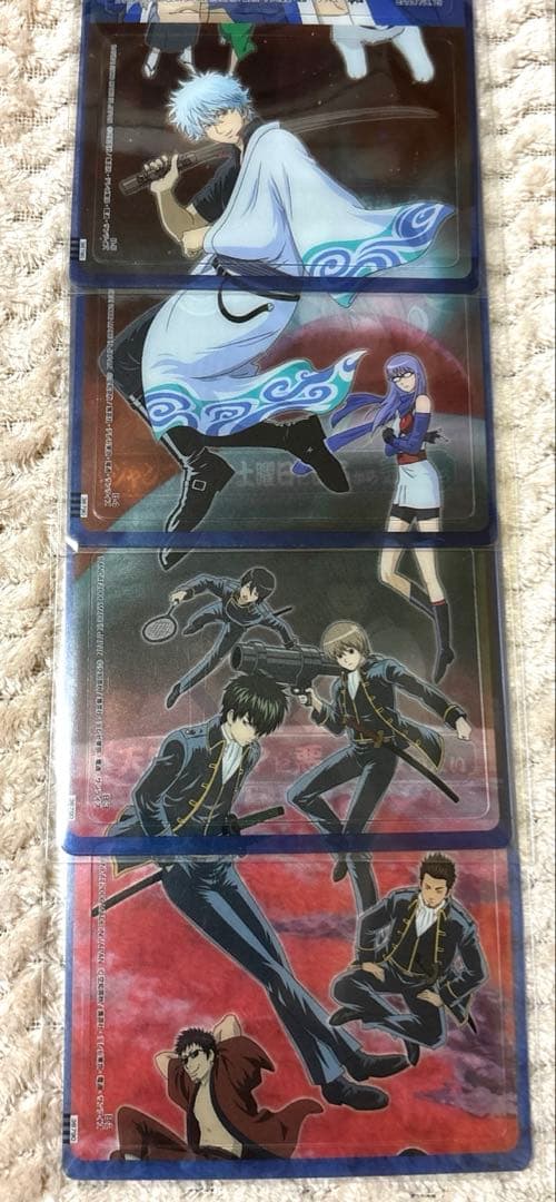 【希少 美品】 銀魂 名言・教訓かぁどガム クリアカード つながるカード 28枚