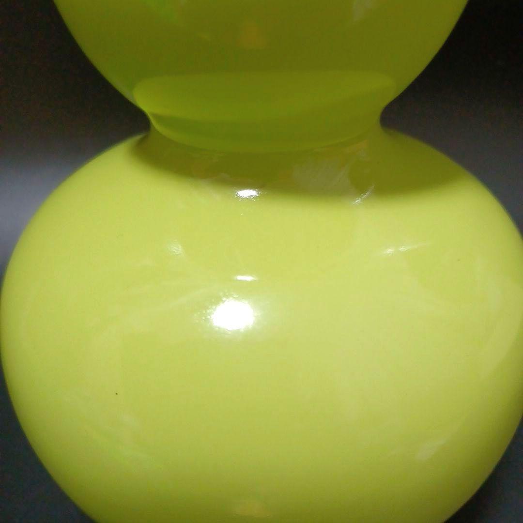 暁芳窯青緑釉花生