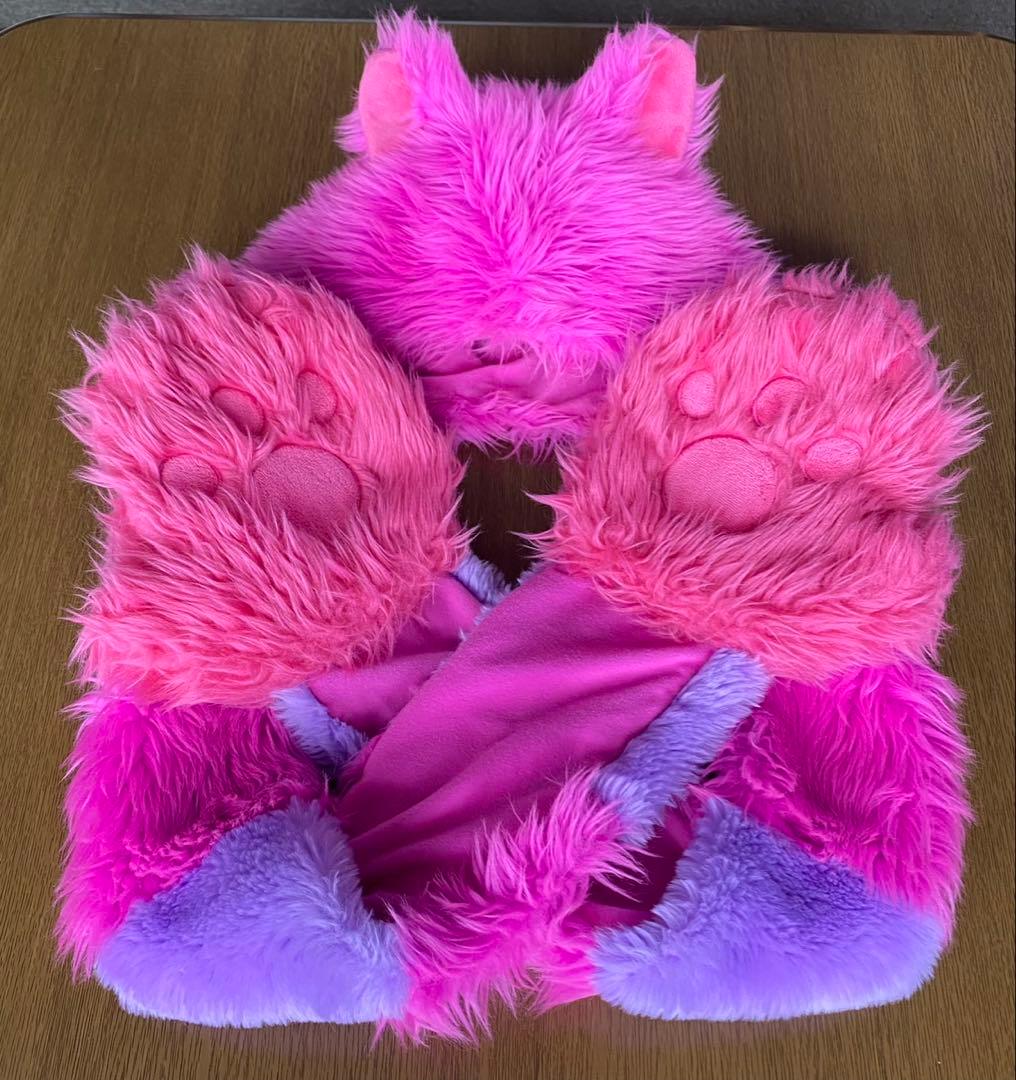 ディズニー　チェシャ猫　マフラー