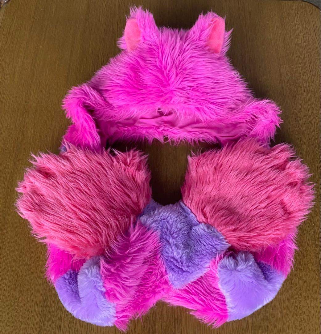 ディズニー　チェシャ猫　マフラー