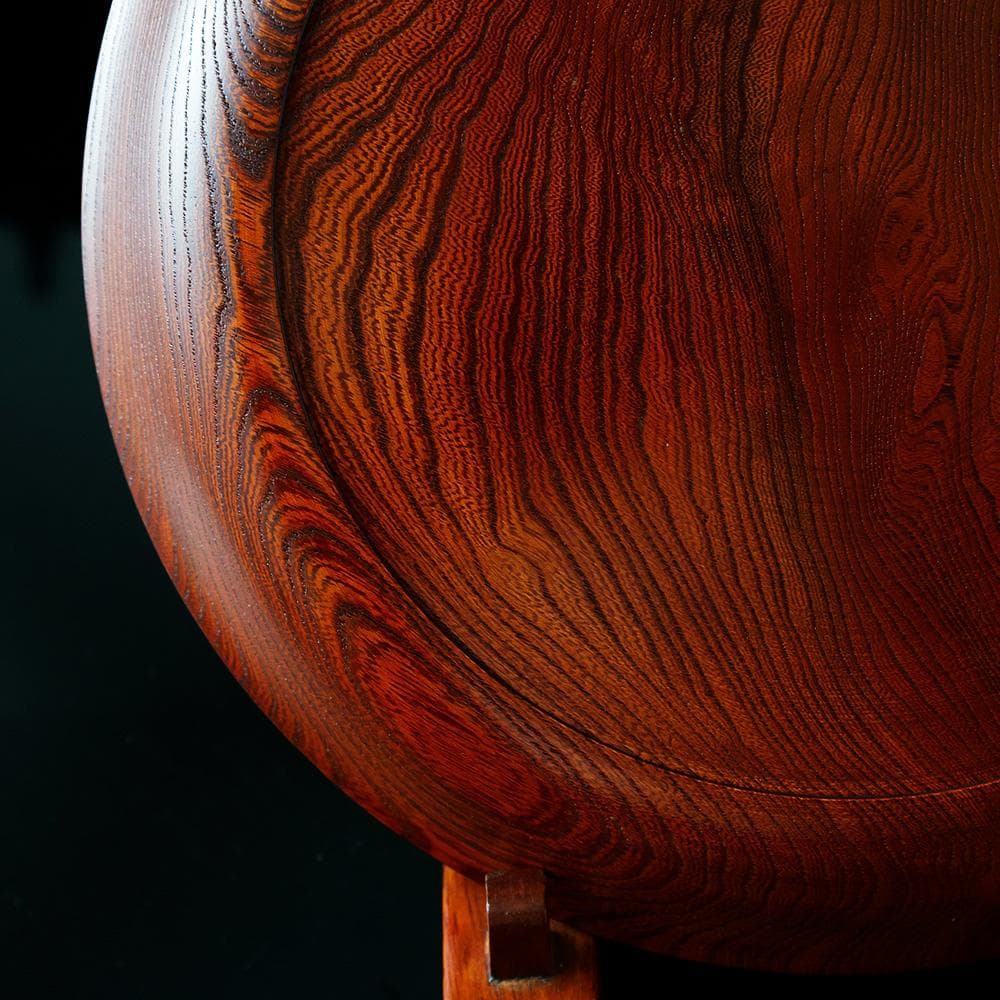 未使用 春正派 塗師 酒井半峰 松 無古今色 共布 栞 煎茶盆 直径28㎝