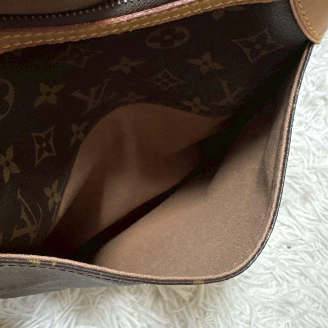 美品　Louis Vuitton モノグラムショルダーバッグ　オデオン