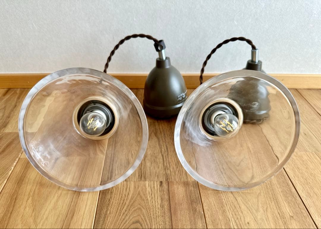 【りー】INTERFORM ベルカ ペンダントライト 〈2個セット〉