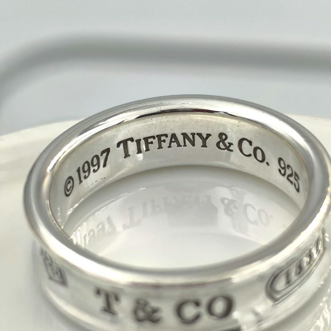 極美品✨Tiffany&Co. 1837 ナローリング 22号 シルバー925
