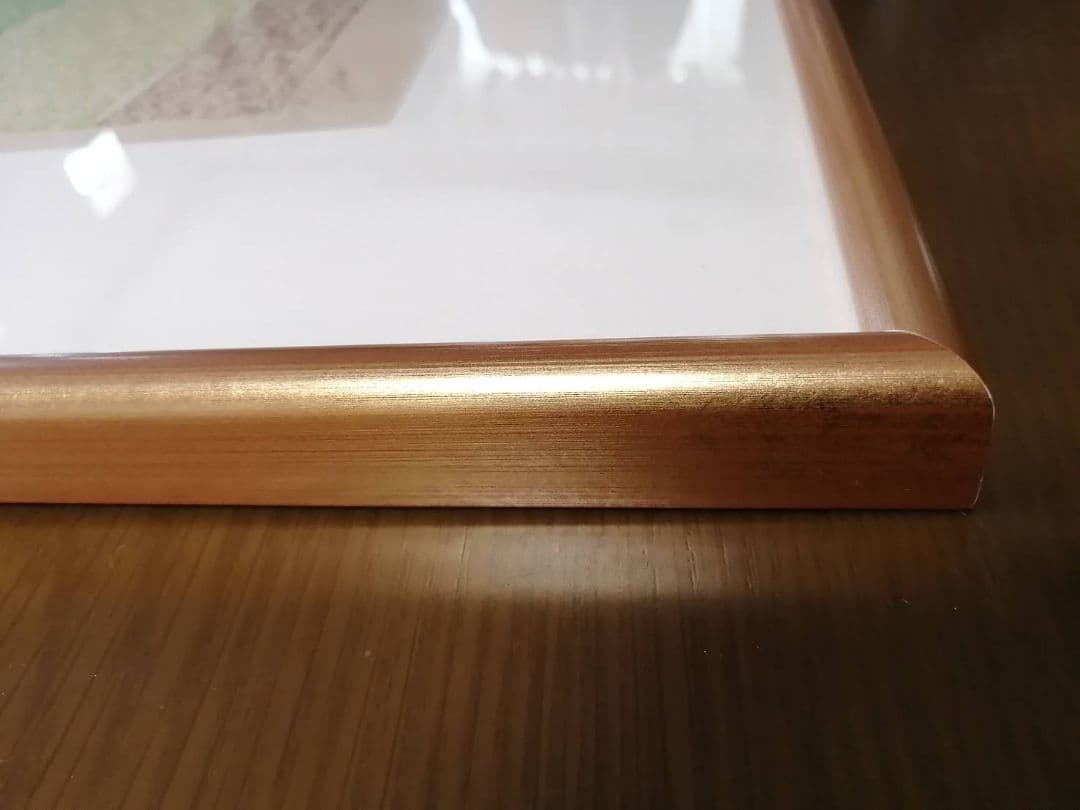 香月泰男　版画「ニースにて」シリーズ全8種の内“ルノワールの庭”