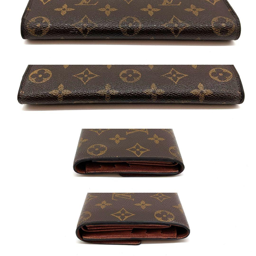 ルイヴィトン モノグラム インターナショナル 三つ折り 長財布 B50