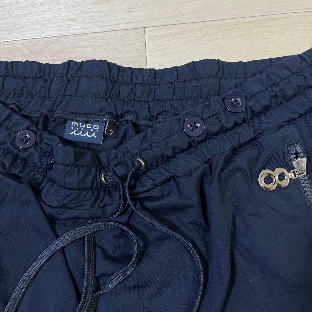 シャチmuta MARINE水着 サイズ7 ネイビー・トロピカル柄