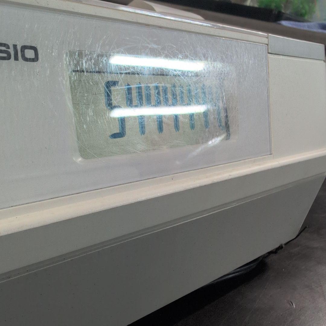 16　CASIO カシオ レジスター 4部門 小型ドロア SE-G2-WE