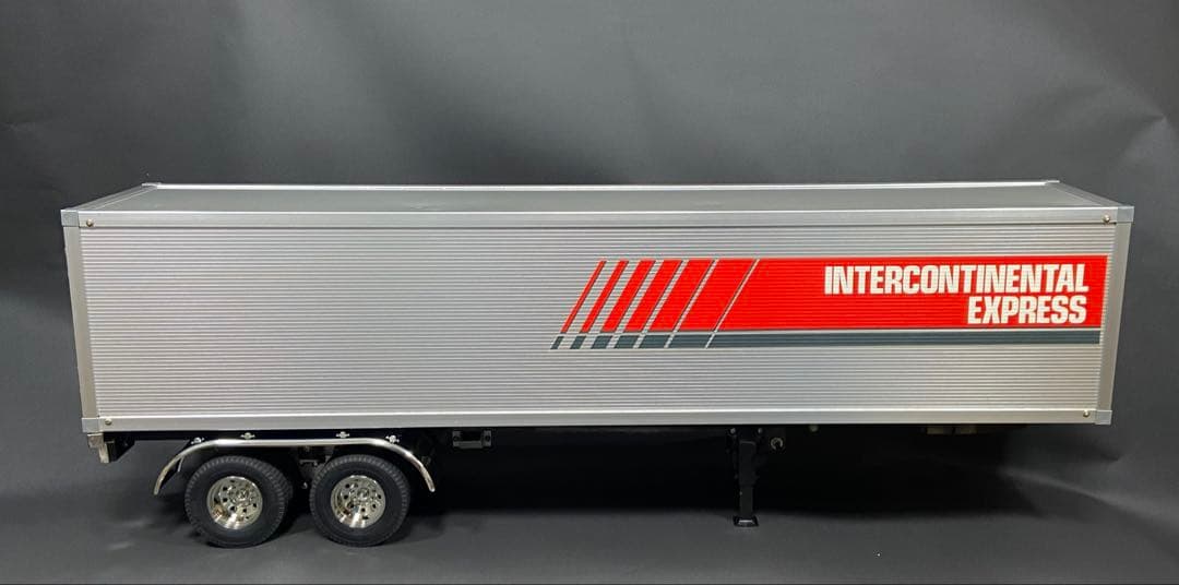 タミヤ 1/14RC トレーラートラック用 パネルバン セミトレーラー