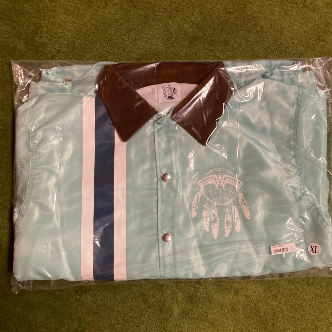 UVERworld 【TAKUYA∞の創り方】コーチジャケット/ライトブルー X