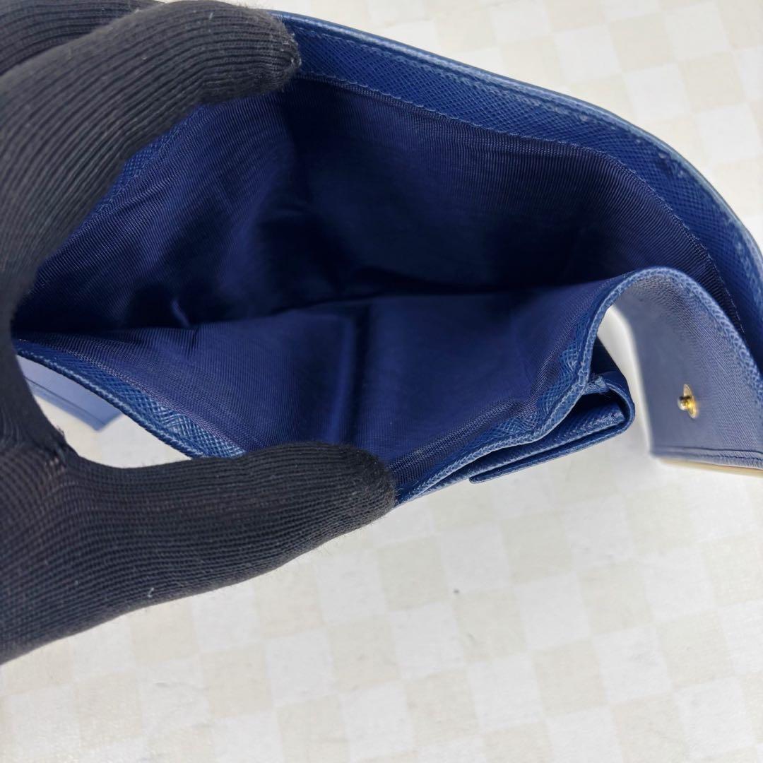極美品　PRADA プラダ　財布　三つ折り　M58