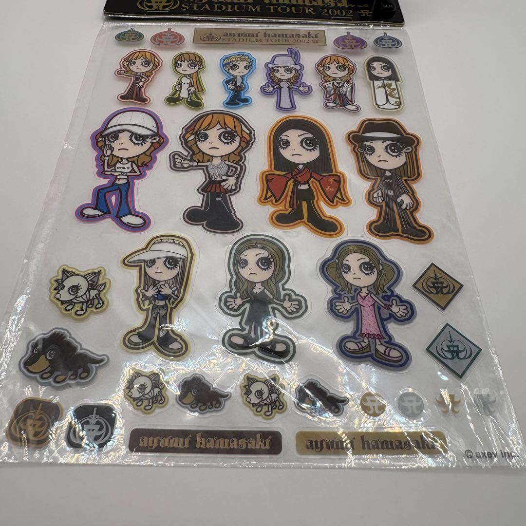 レア★匿名配送★未使用★浜崎あゆみ★あゆぱん★ステッカー&フィギュアセット