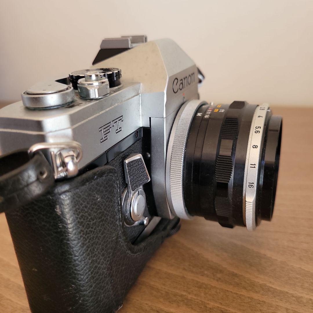 Canon FT フィルムカメラ 50mmレンズ付き
