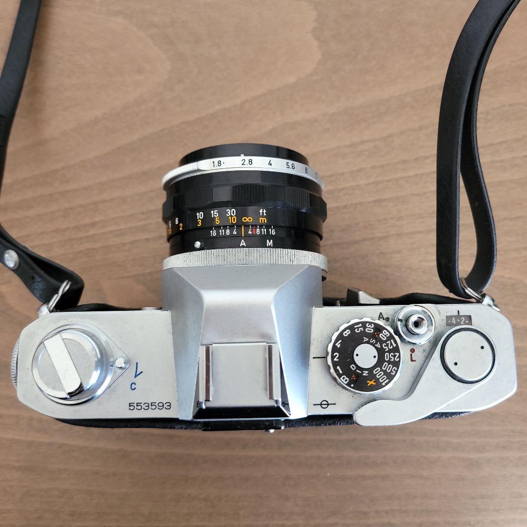 Canon FT フィルムカメラ 50mmレンズ付き