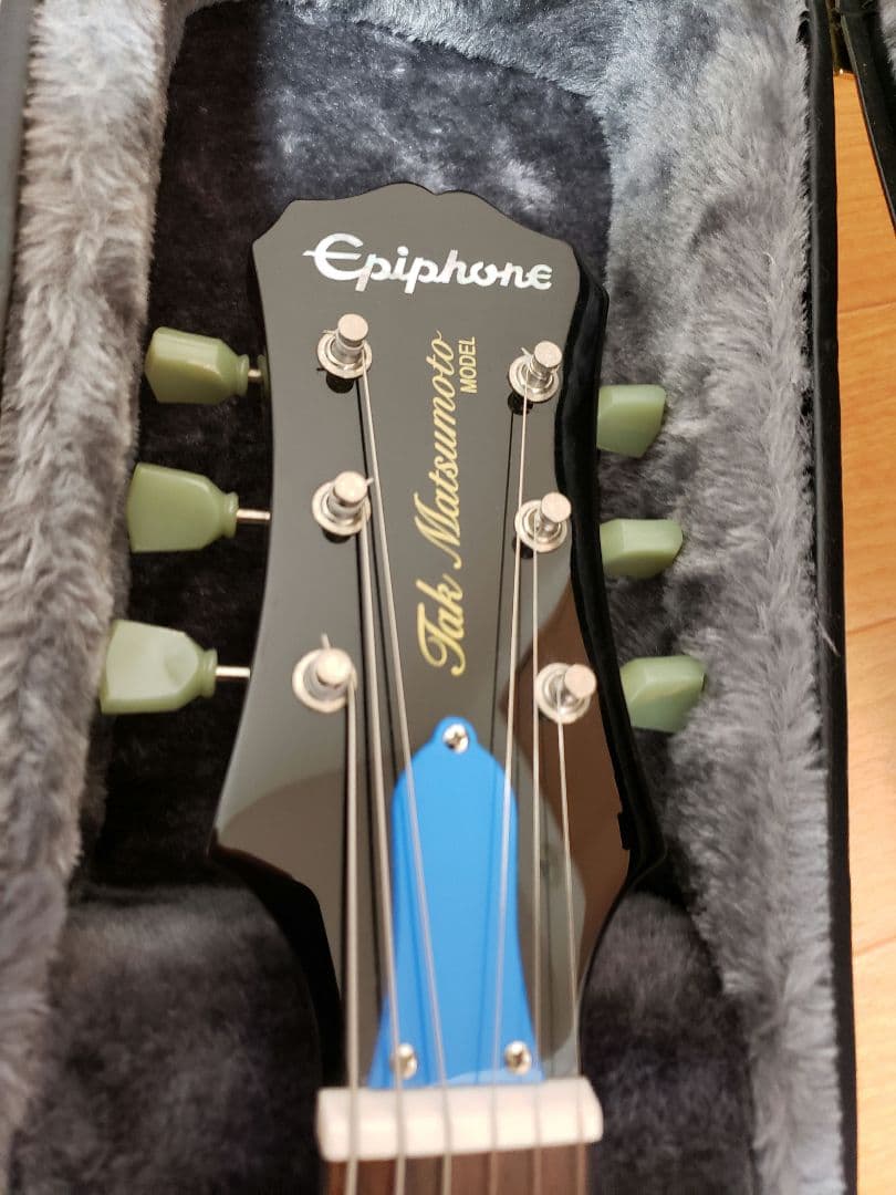 ギター Epiphone Tak Matsumoto DC Aqua Blue