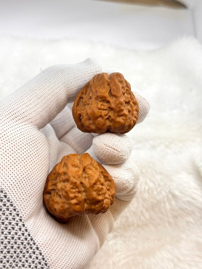 三角蛤蟆頭1（サイズ40） クルミ