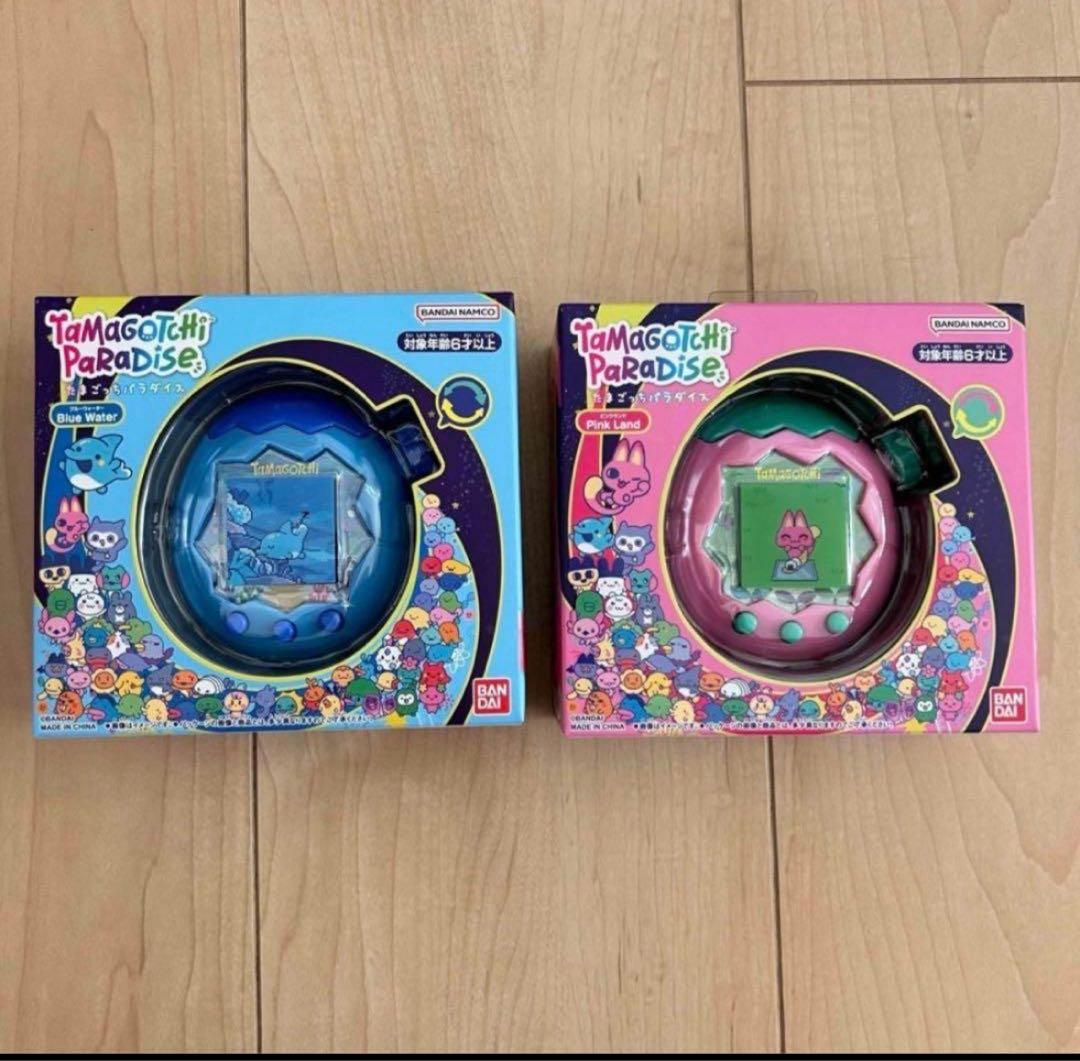 新品 たまごっちパラダイス ピンクと青のセット