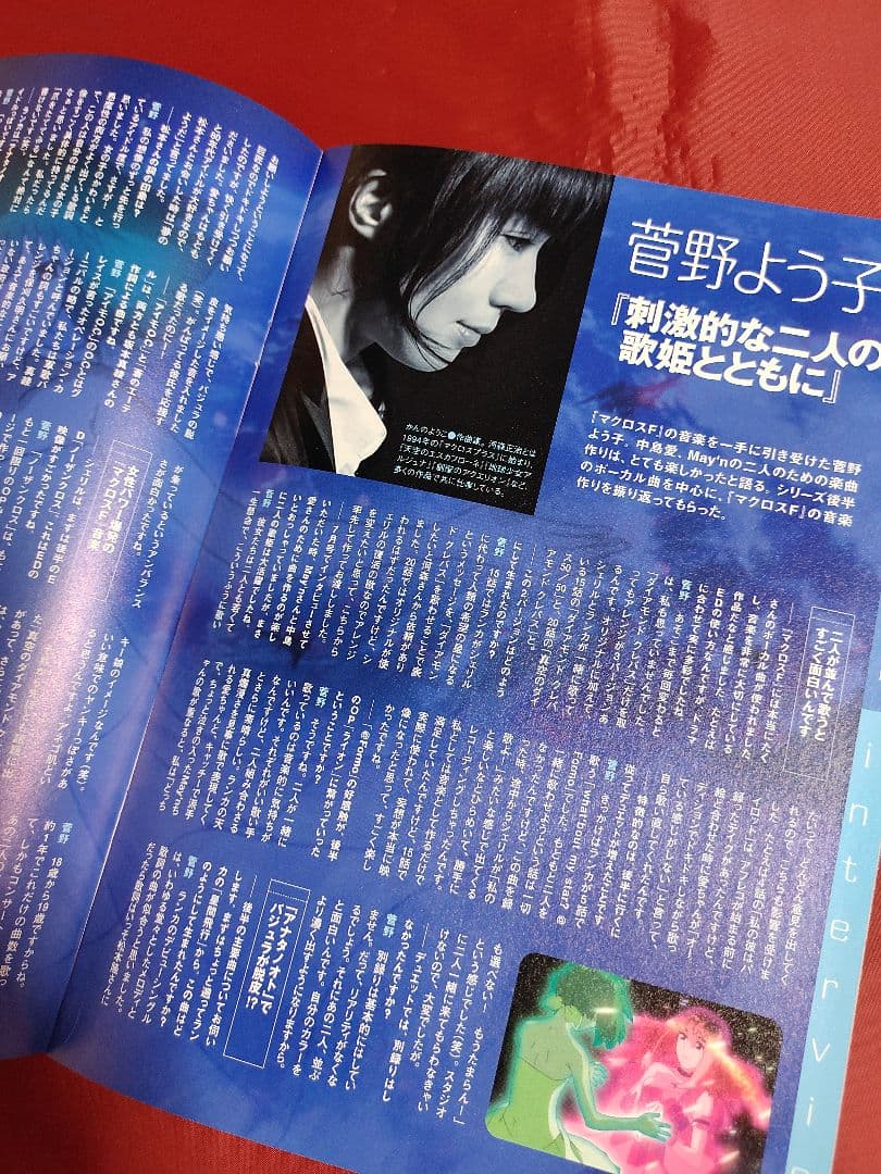 マクロスF 雑誌切抜き 付録下敷き ピンナップポスター 冊子類