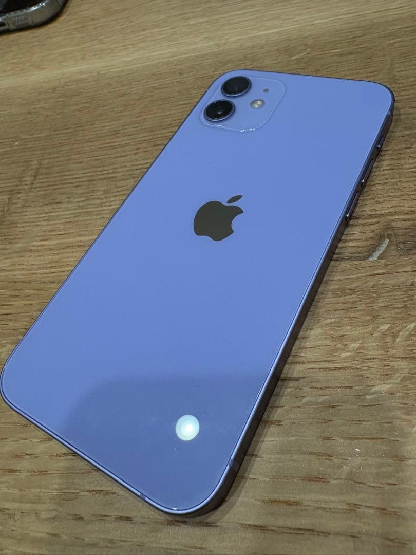 Apple iPhone12 パープル　128GB 91%