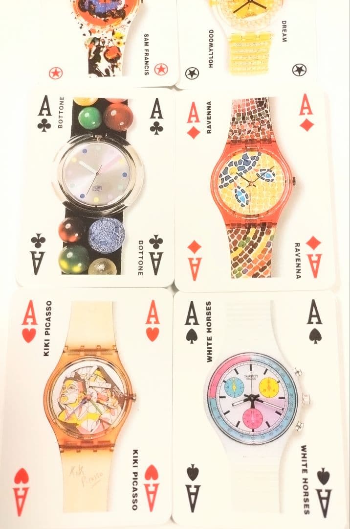 ★ レトロ・スウォッチ柄 トランプ★