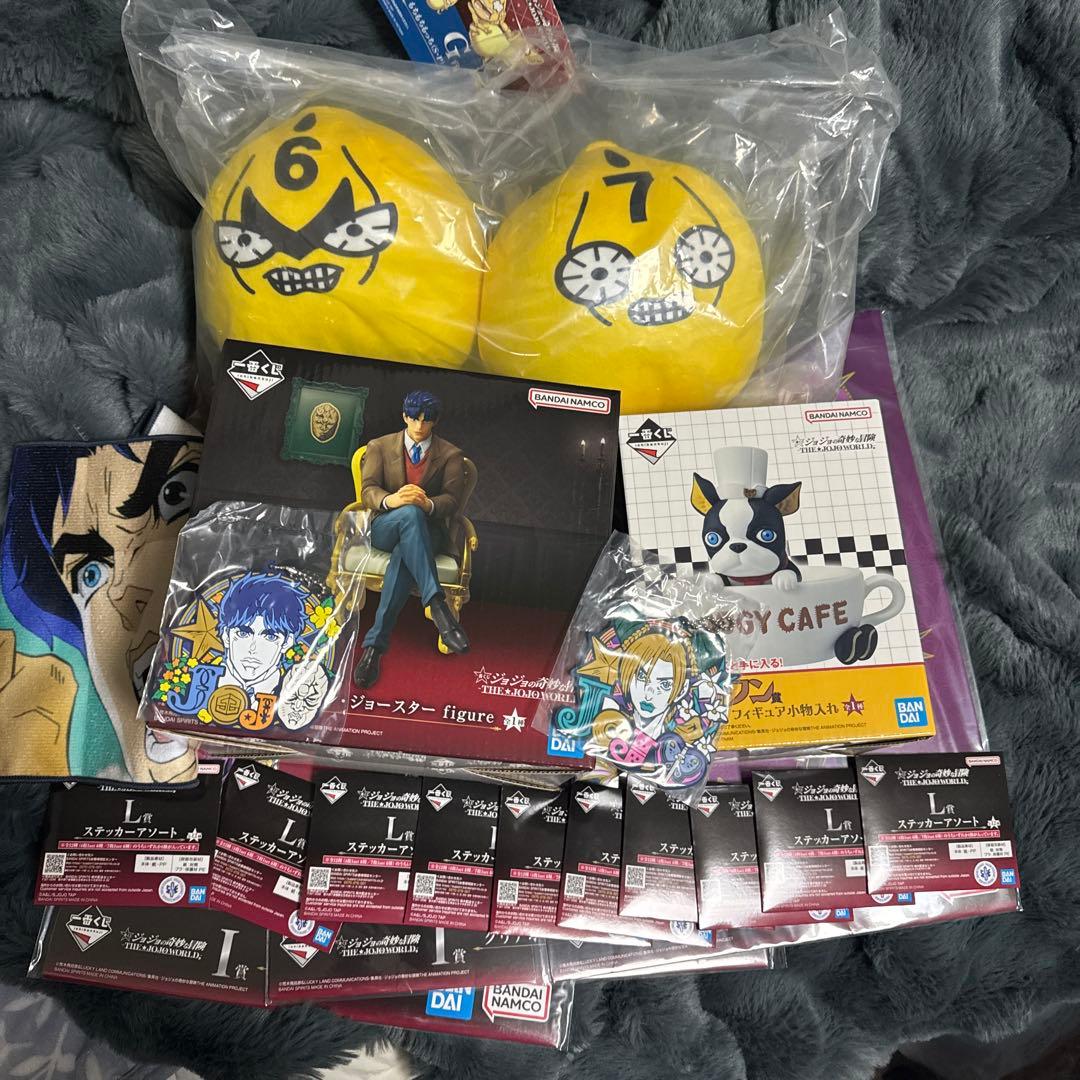 一番くじ　ジョジョの奇妙な冒険　ラストワン賞　イギー　フィギュアジョジ