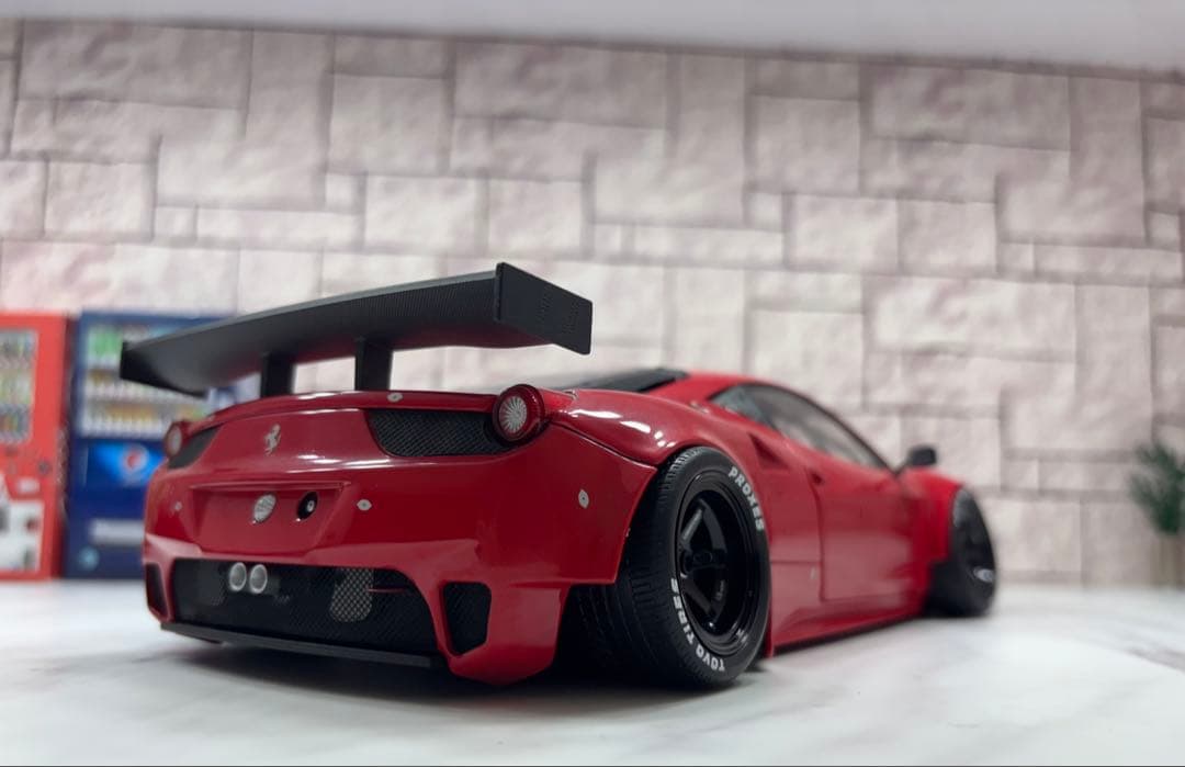 1/18ミニカー　フェラーリ458GT3 カスタム