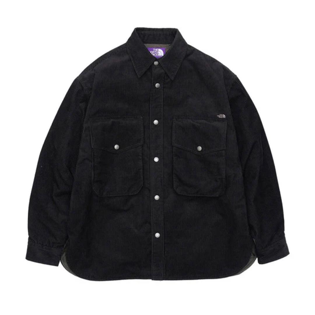 【美品Mサイズ】TNF PURPLE LABEL コーデュロイシャツジャケット