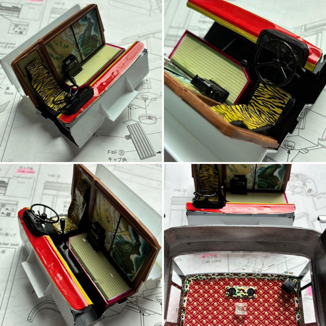 トラック野郎一番星男一匹桃次郎デコトラプラモデル