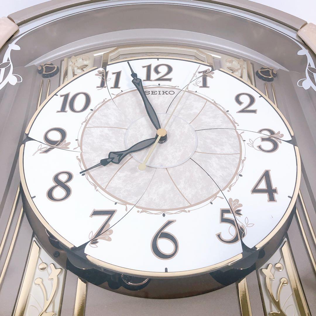 SEIKO セイコー 電波からくり掛け時計 RE567G