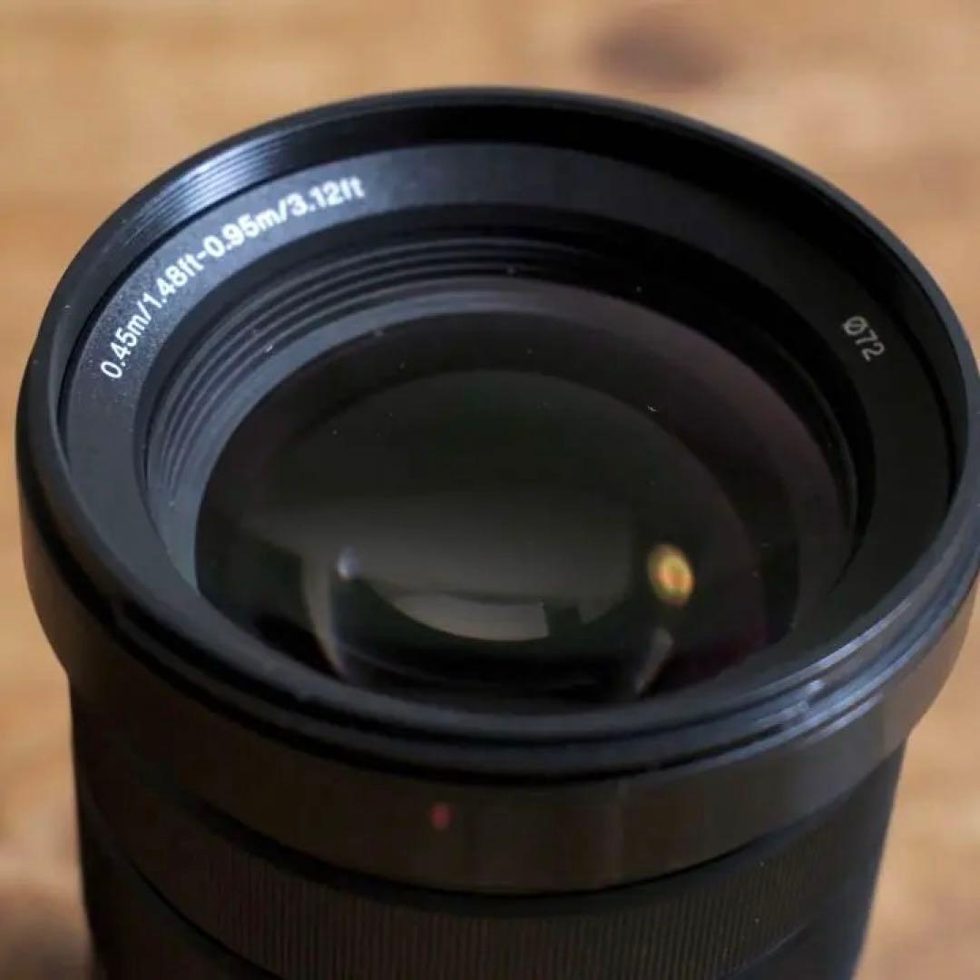 SONYズームレンズ APS-C 18-105mm F4 （くもり1箇所あり）