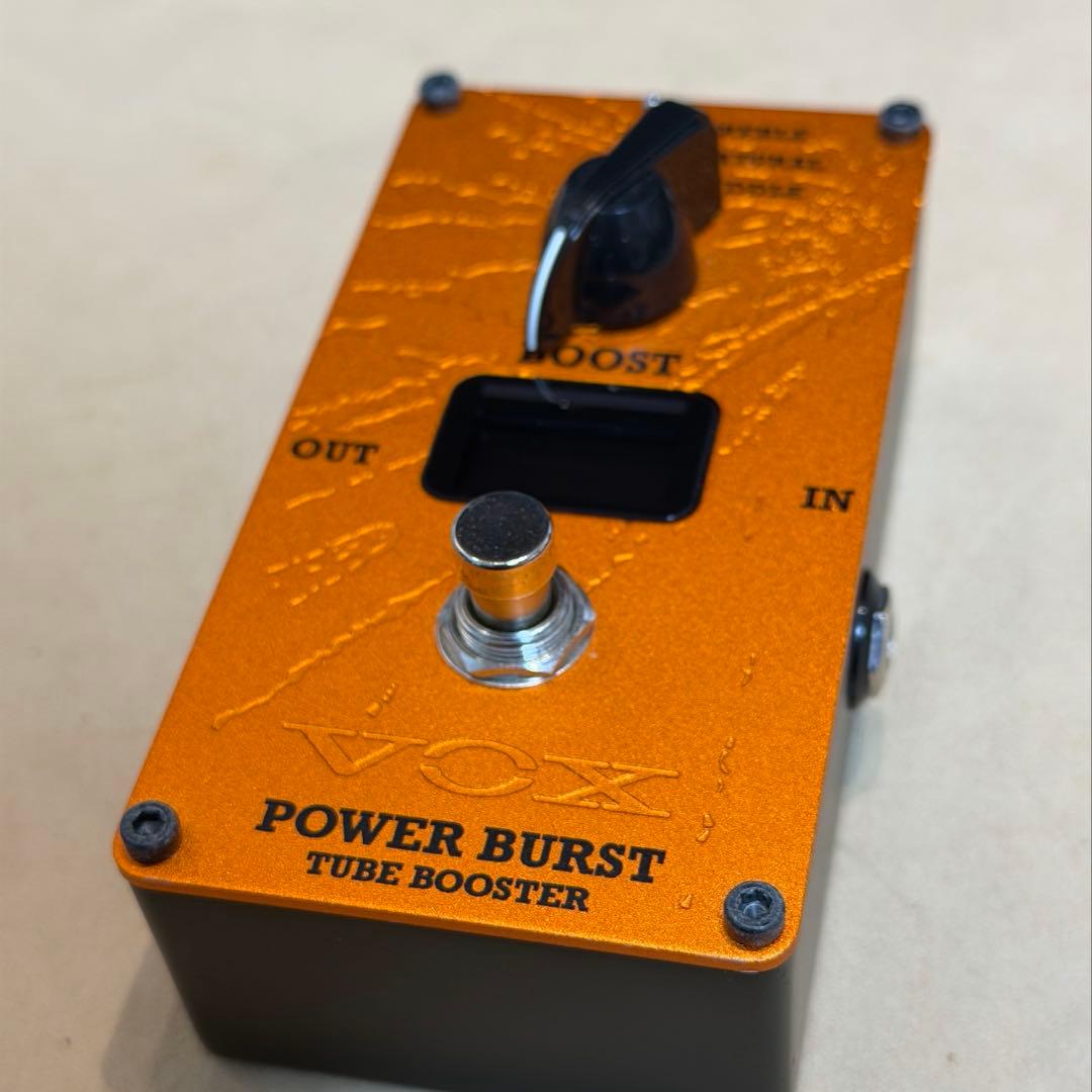 【美品】VOX POWER BURST TUBE BOOSTER エフェクター