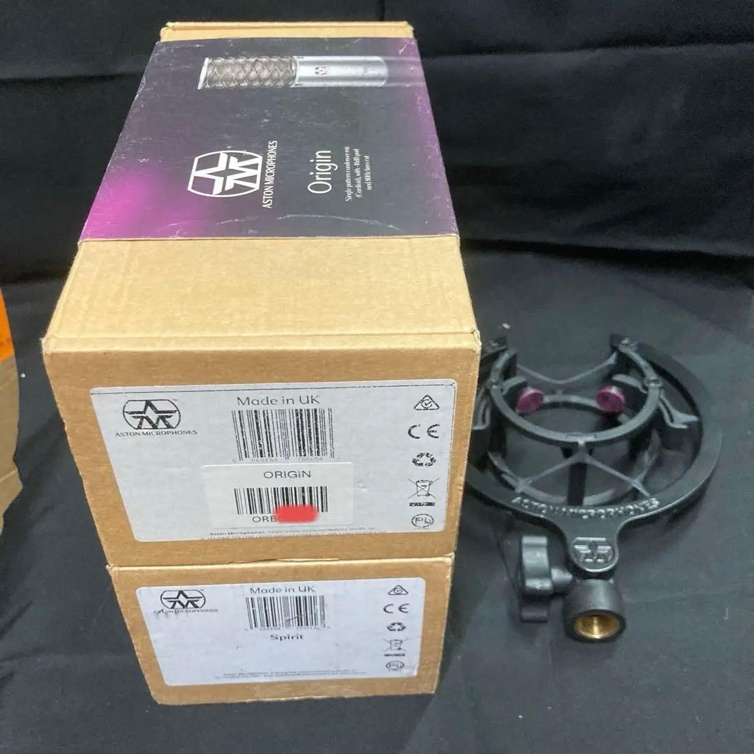 Aston Microphones Spirit とoriginマイク2本セット