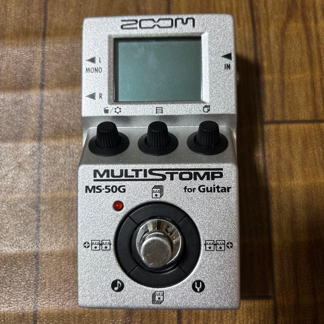 ZOOM MS-50G MULTI STOMP　アダプター付き