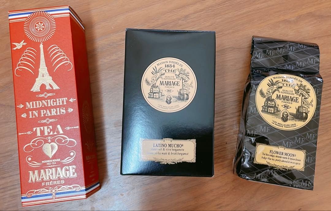2026年福袋 MARIAGE FRERES 紅茶3種セット
