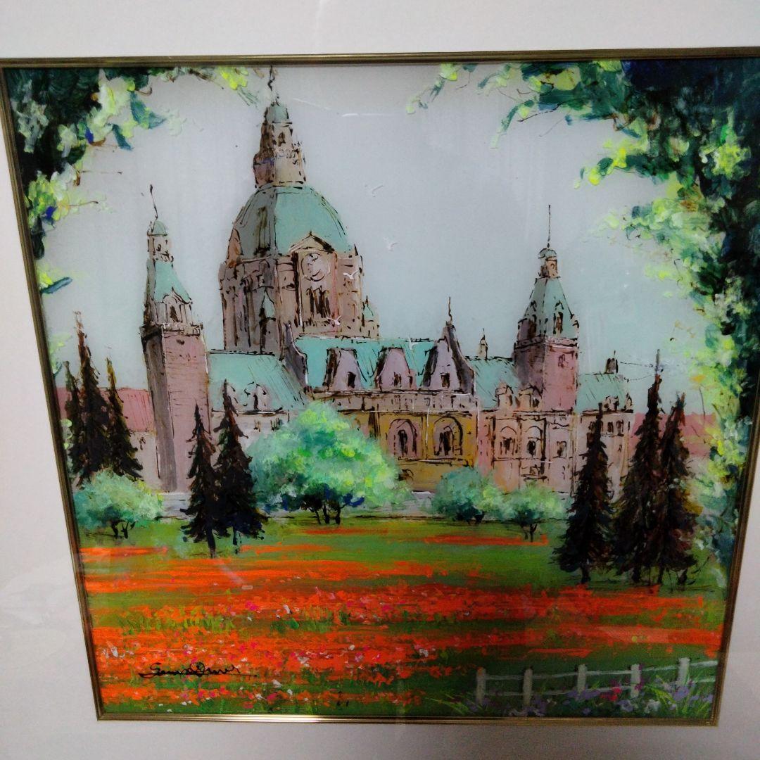 大野剛正[アマポーラの咲く頃]8号アクラス画