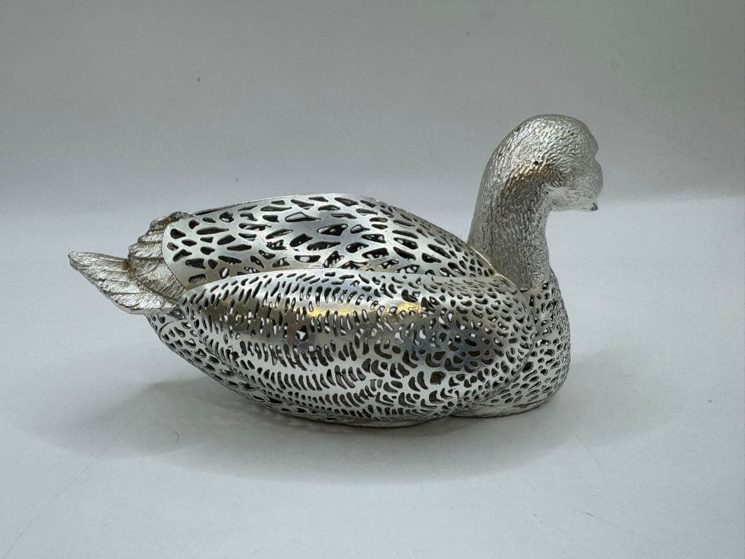 フランス　クリストフル　クリストフルシルバー　鴨　アヒル　Christofle