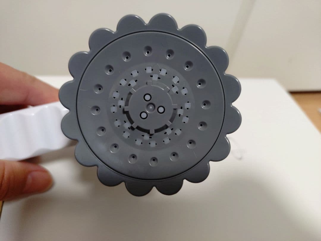 ミラブルゼロ シャワーヘッド ホワイト/グレー