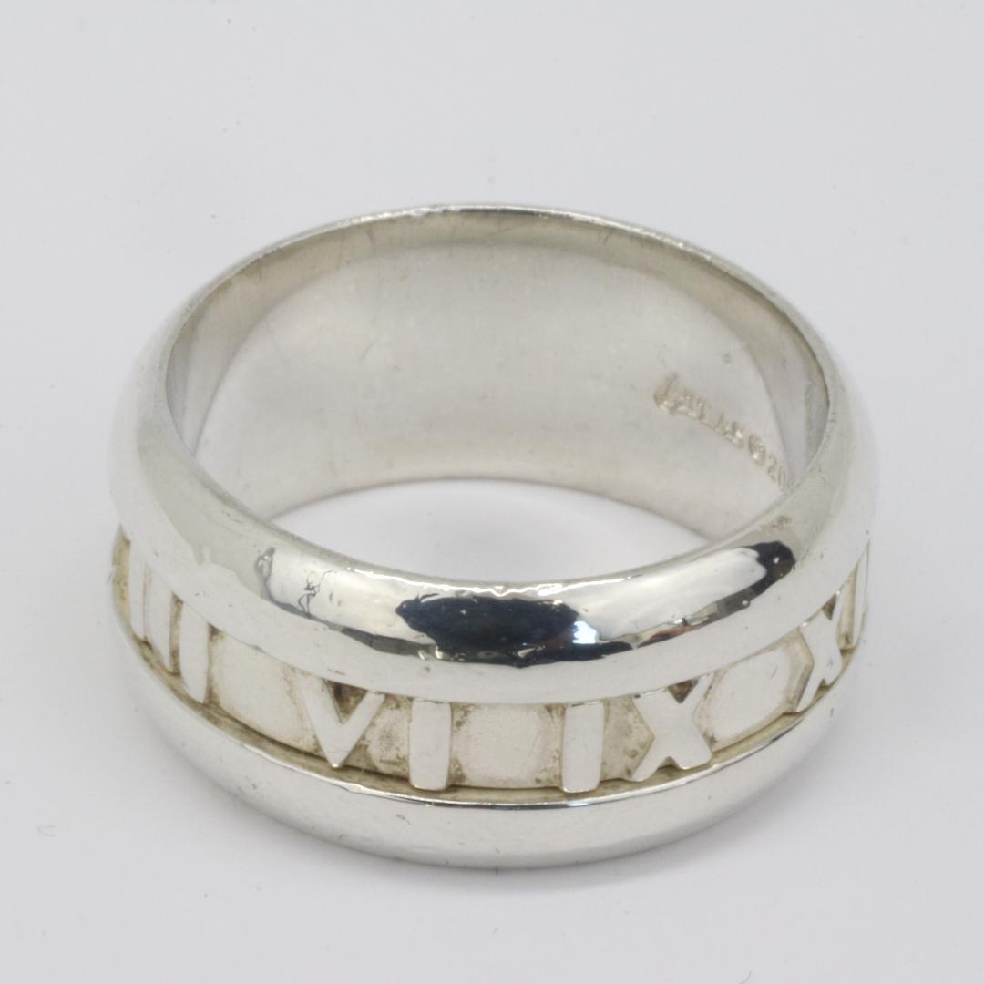 Tiffany & Co. ティファニー アトラス シルバー リング #15