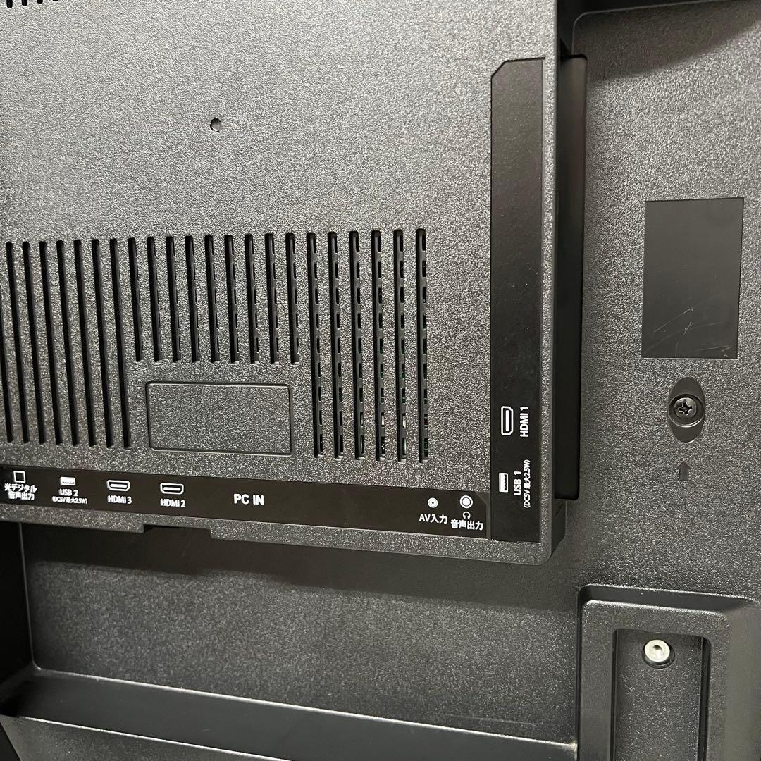 即日受渡❣️全国送料込DMM55V型4K液晶ディスプレイHDRスピーカーリモコン