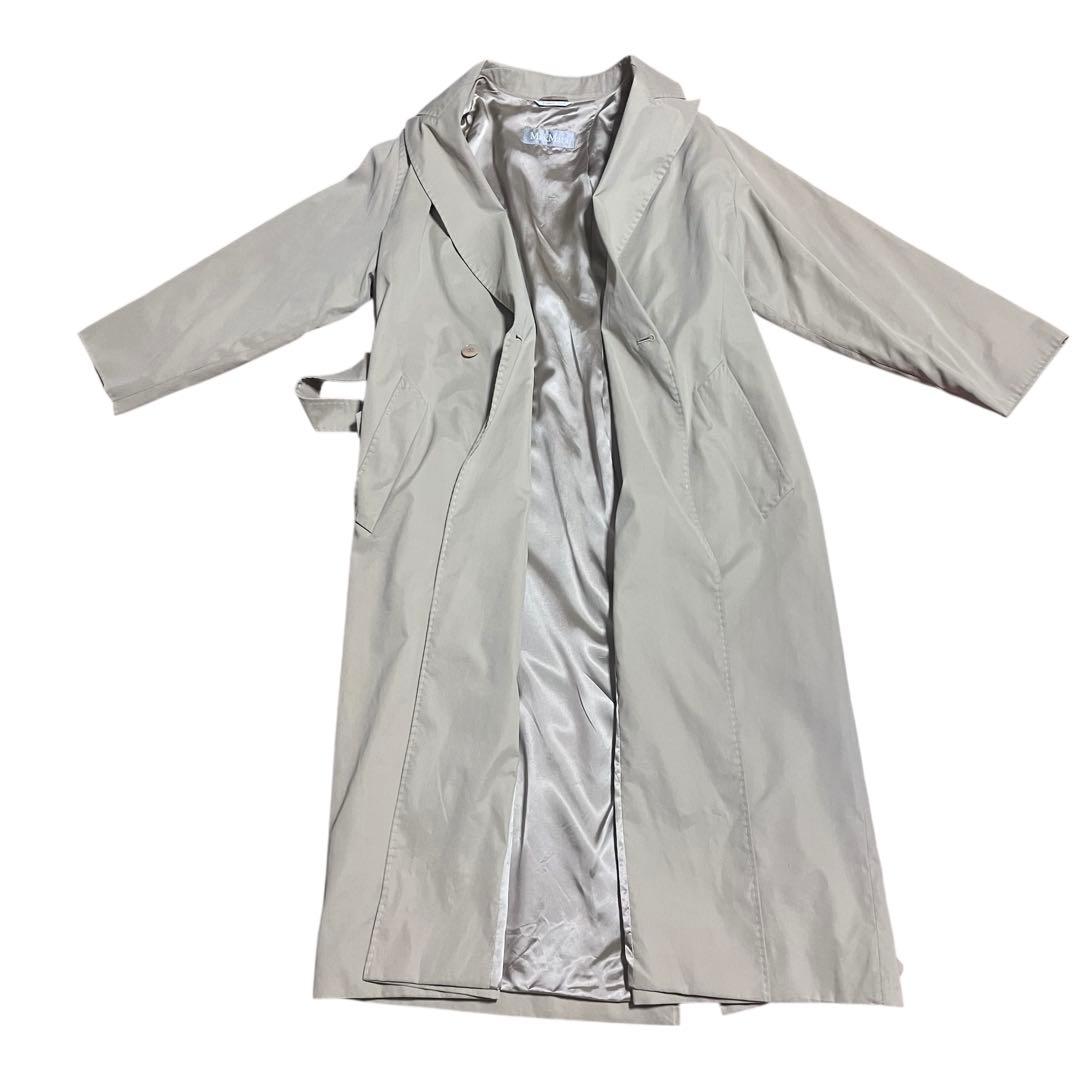 美品◎ 白タグMax Maraマックスマーラ ベージュ　チェスターコート　高級