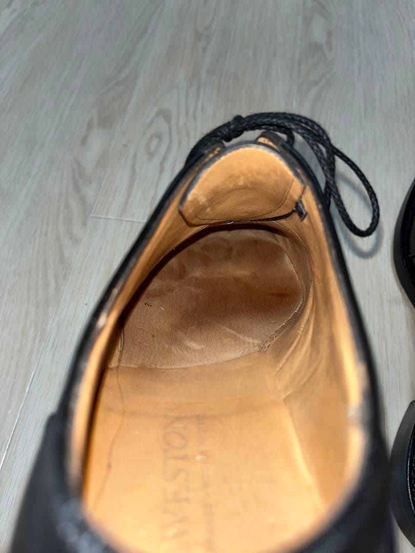 ジェイエムウエストン 330 ストレートチップ ブラック 6/E