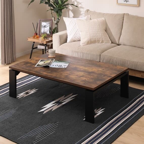 ニトリ　リビングこたつ(フロットR 105 VBR)