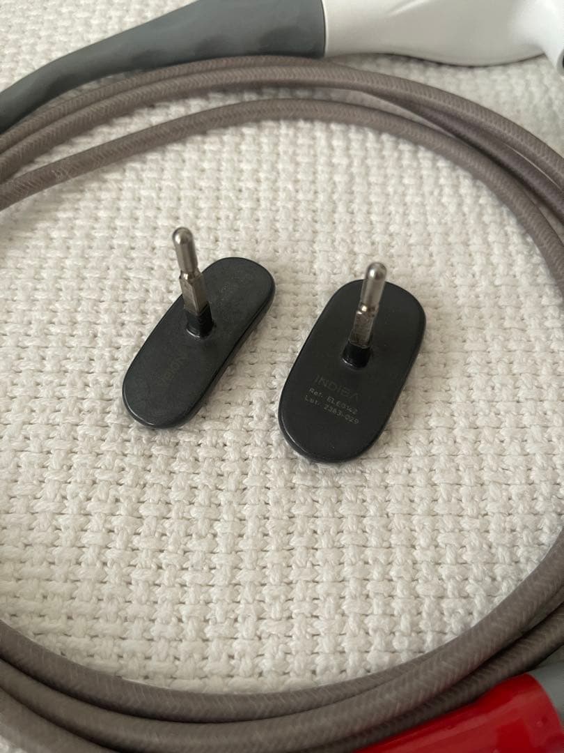 インディバ　CAPコード四角軸 & 頭皮用エレクトロード2種類